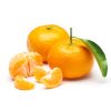 Mandarin Owari Satsuma Semi Dwarf Tree fruit on a white background